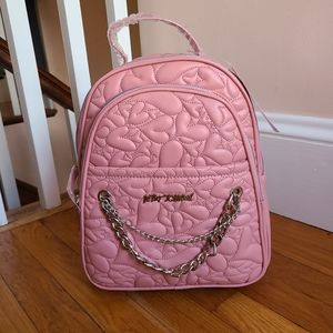Betsey Johnson XO June light pink Backpack